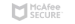Beveiligd door McAfee